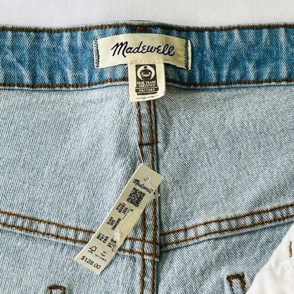 Madewell Wide Leg Jeans SIze 26W The Perfect Vintage  Light Wash - Picture 6 of 16